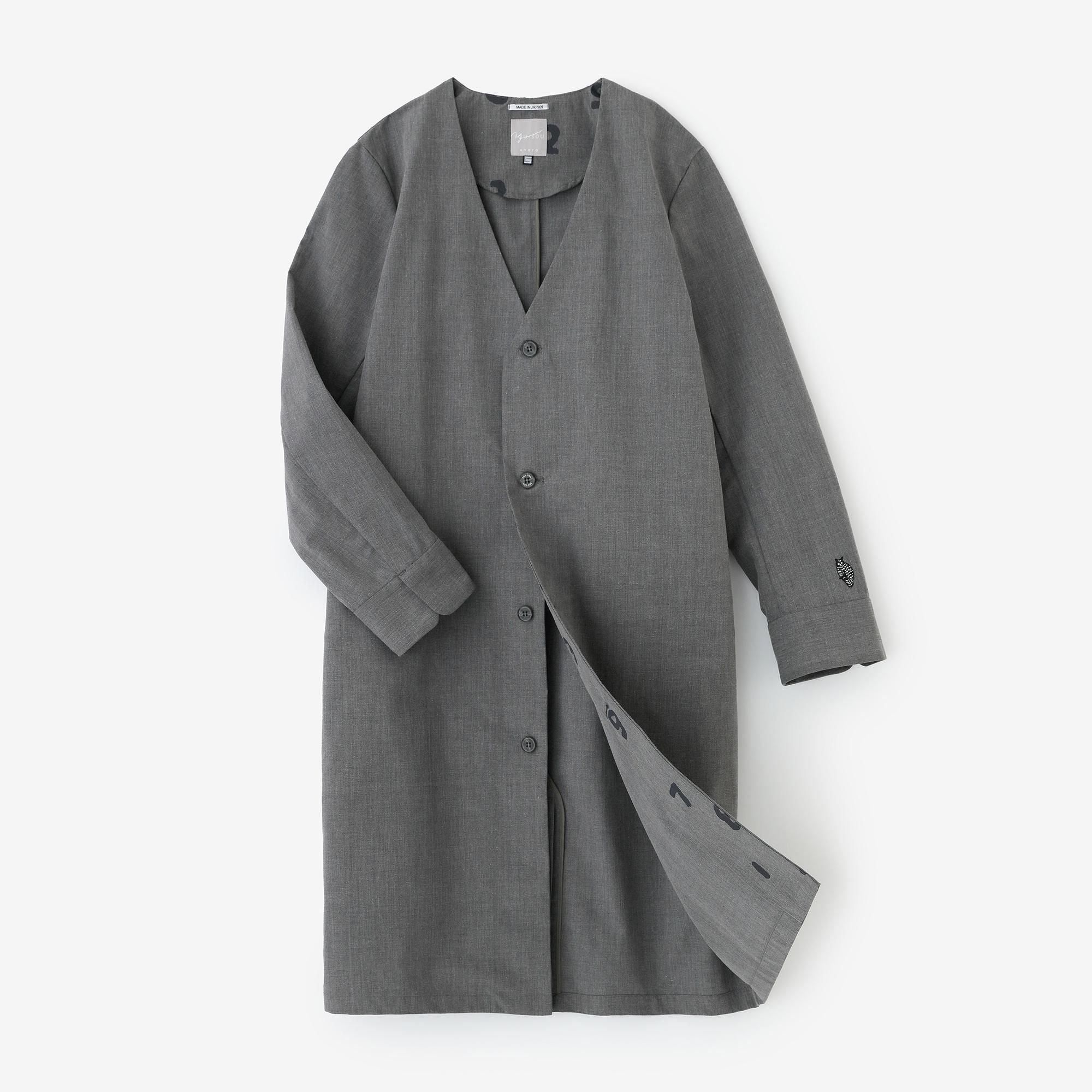 3月17日頃発送予定】撥水 ウェザークロス C.L.ロングコート／海松茶