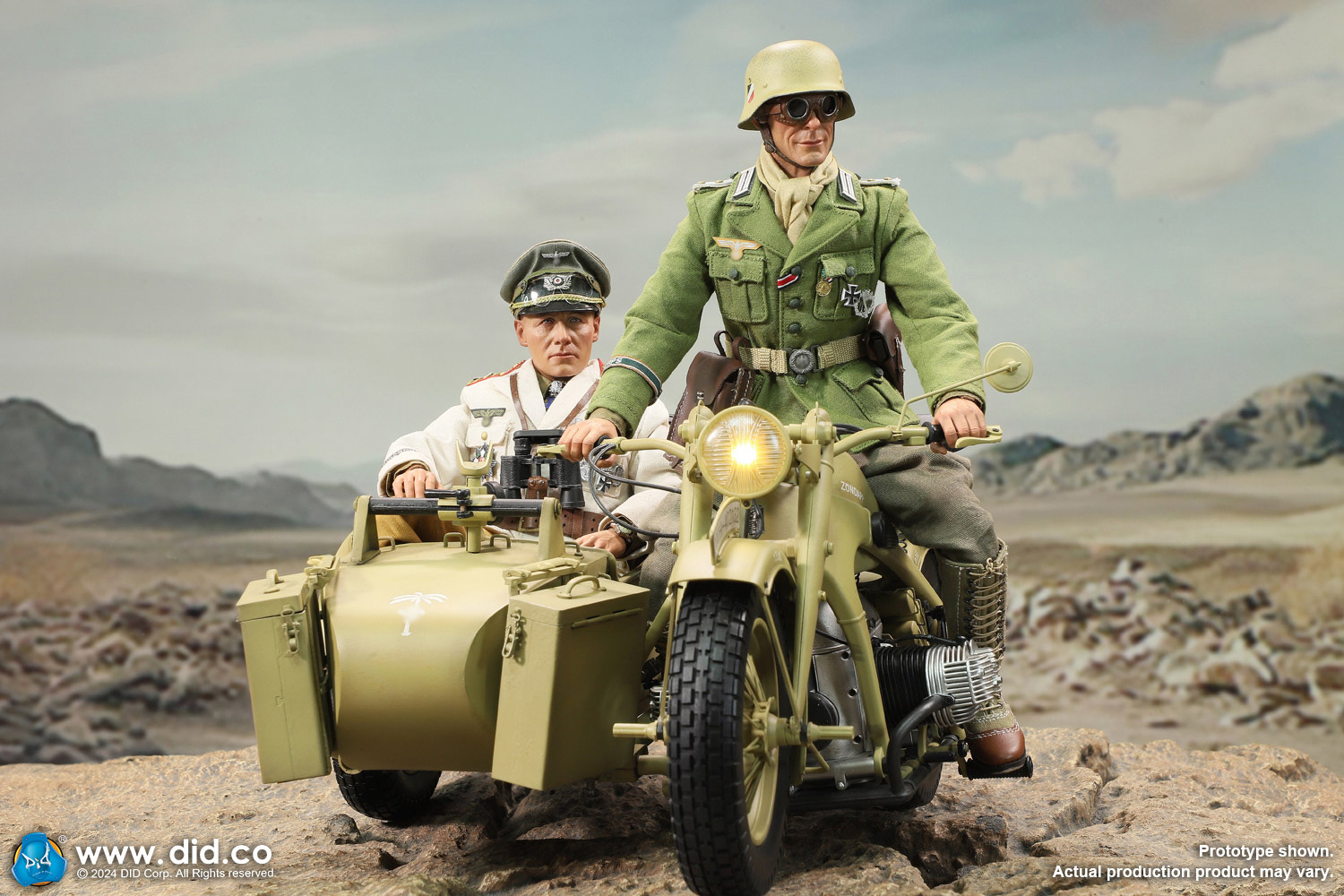 フィギュア専門店 -ソダチトイズ / DID WWII German Zündapp KS 750