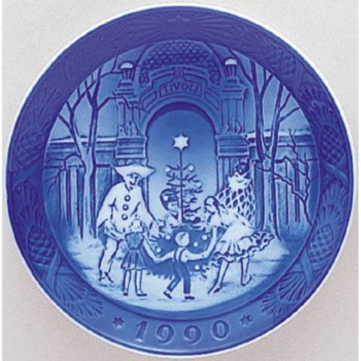 納期:最長10ヶ月】ロイヤルコペンハーゲン イヤープレート 1990年