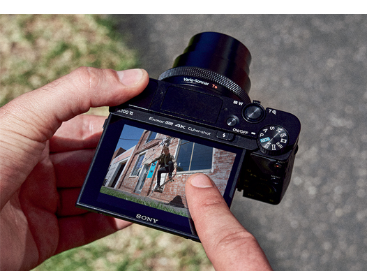 RX100VI(DSC-RX100M6) 特長 : 表現のこだわりに応える操作性