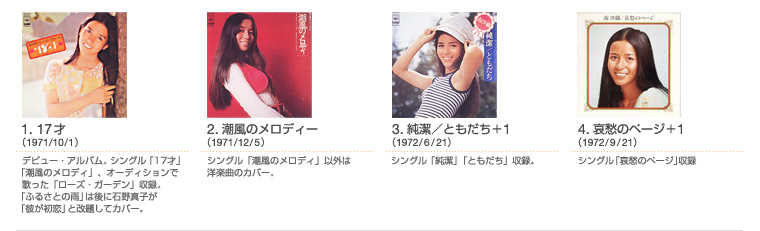 南沙織 歌手デビュー35周年記念商品「Cynthia Premium」