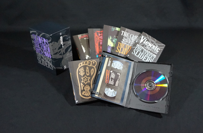 SLIDERS THE VIDEO 1983-2000[DVD 7枚組 BOX SET]・The Street Sliders