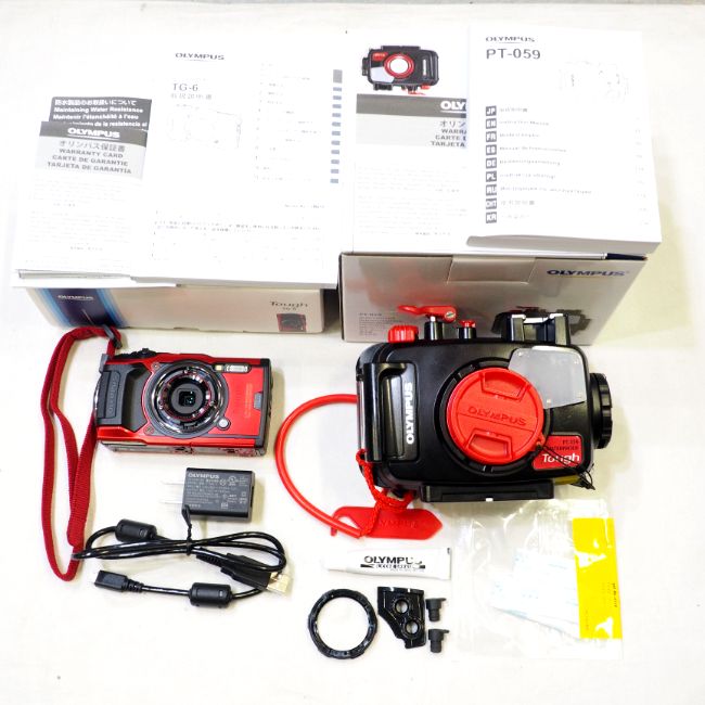 オリンパス TG-6 PT-059 水中カメラ 純正TG-6/TG-7用ハウジング