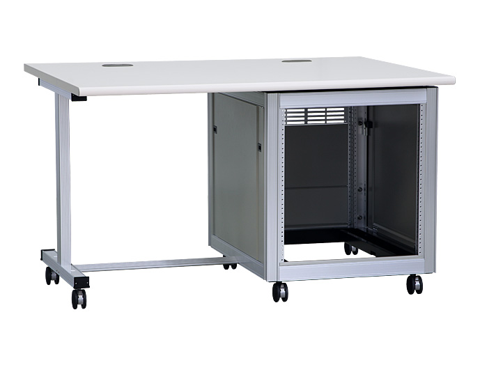 19インチマウント付デスクキャビネット Dタイプ RKDN シリーズ RKDN