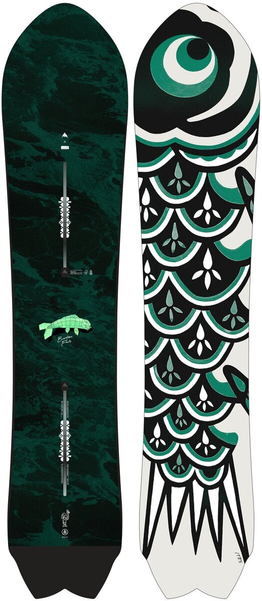 Burton Men's Fish 3D Directional Flat Top - Sled Shed Bikes