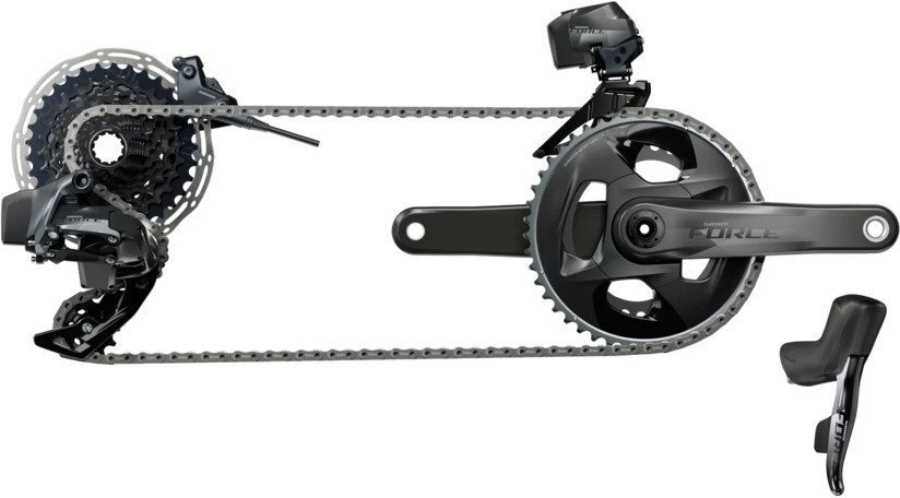 SRAM Force eTap AXS Electronic HRD FM Groupset - Healthy Habits
