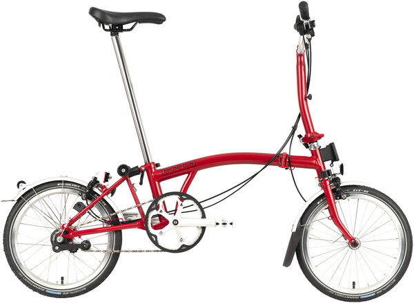 Brompton Brompton C Line Urban Mid Handlebar House Red - The