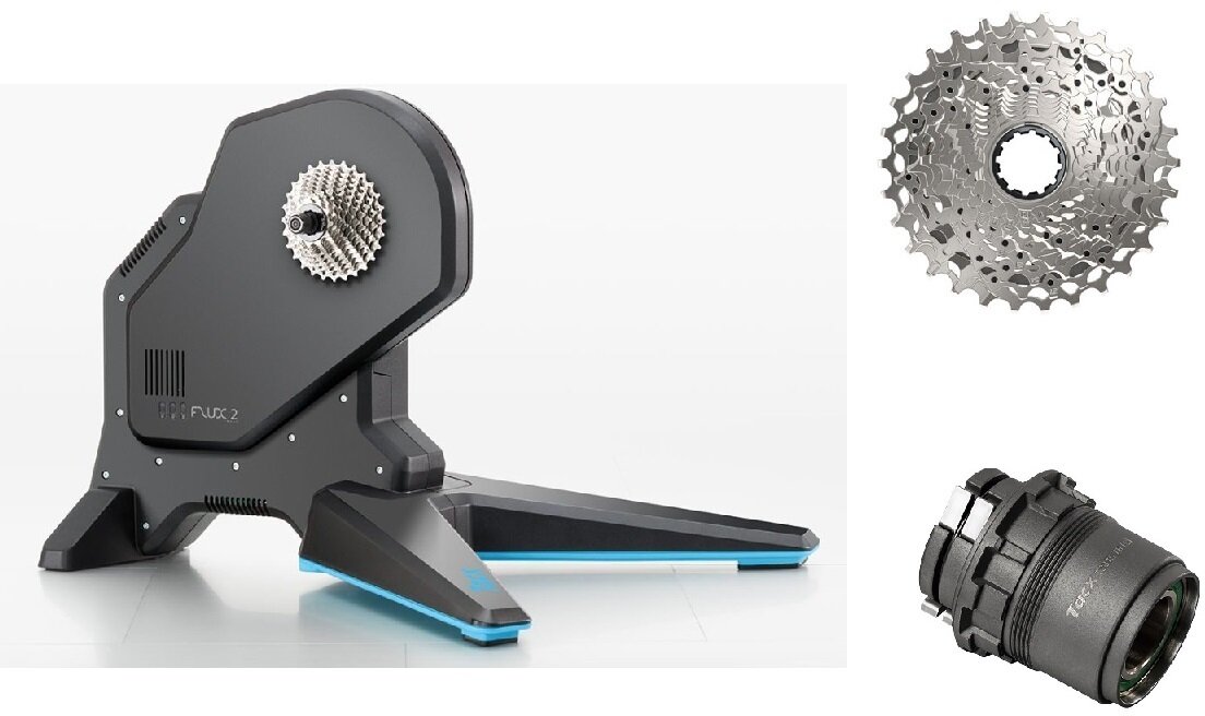 Tacx Flux 2 Smart Trainer Cassette Bundle (11 or 12-Speed