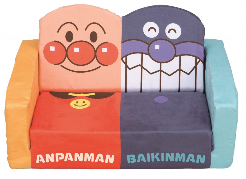 アンパンマンやわらかキッズソファーベッド｜セガ フェイブ トイ製品