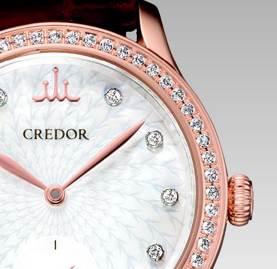高級ウオッチブランド＜クレドール＞より、女性の手元をエレガントに