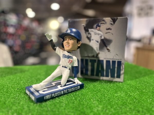 球場配布限定】大谷翔平選手の激レア50-50記念ボブルヘッドをご紹介