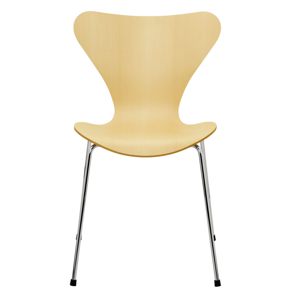 セブンチェア 3107 / ナチュラルウッド ビーチ / クローム脚FRITZ