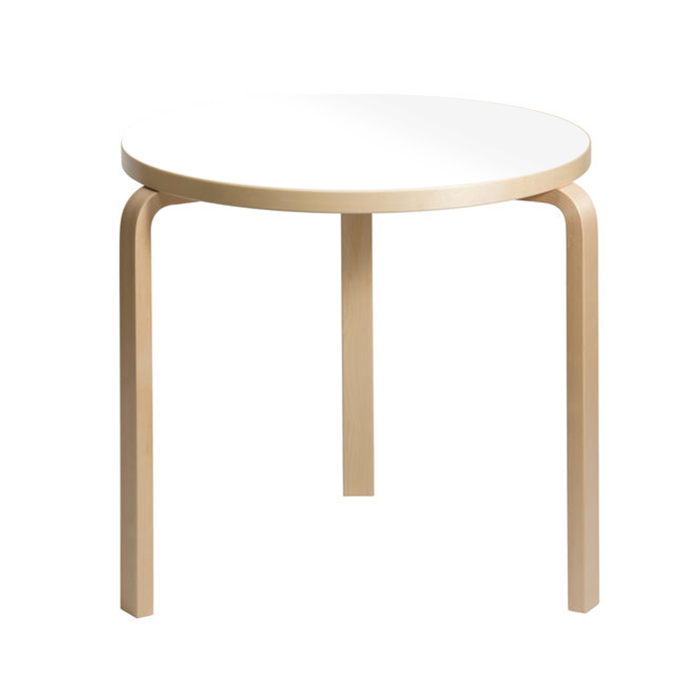 90Bテーブル φ75cm / ホワイトラミネートArtek（アルテック） | 公式