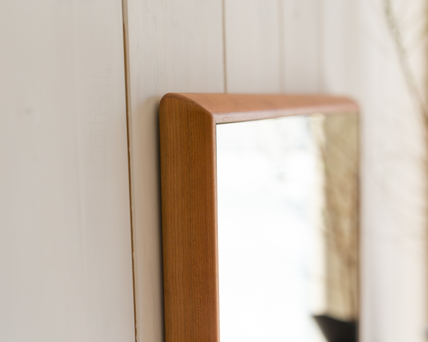 ステラ アメリカンチェリー ウォールミラー W44×44 壁掛け 全身 鏡