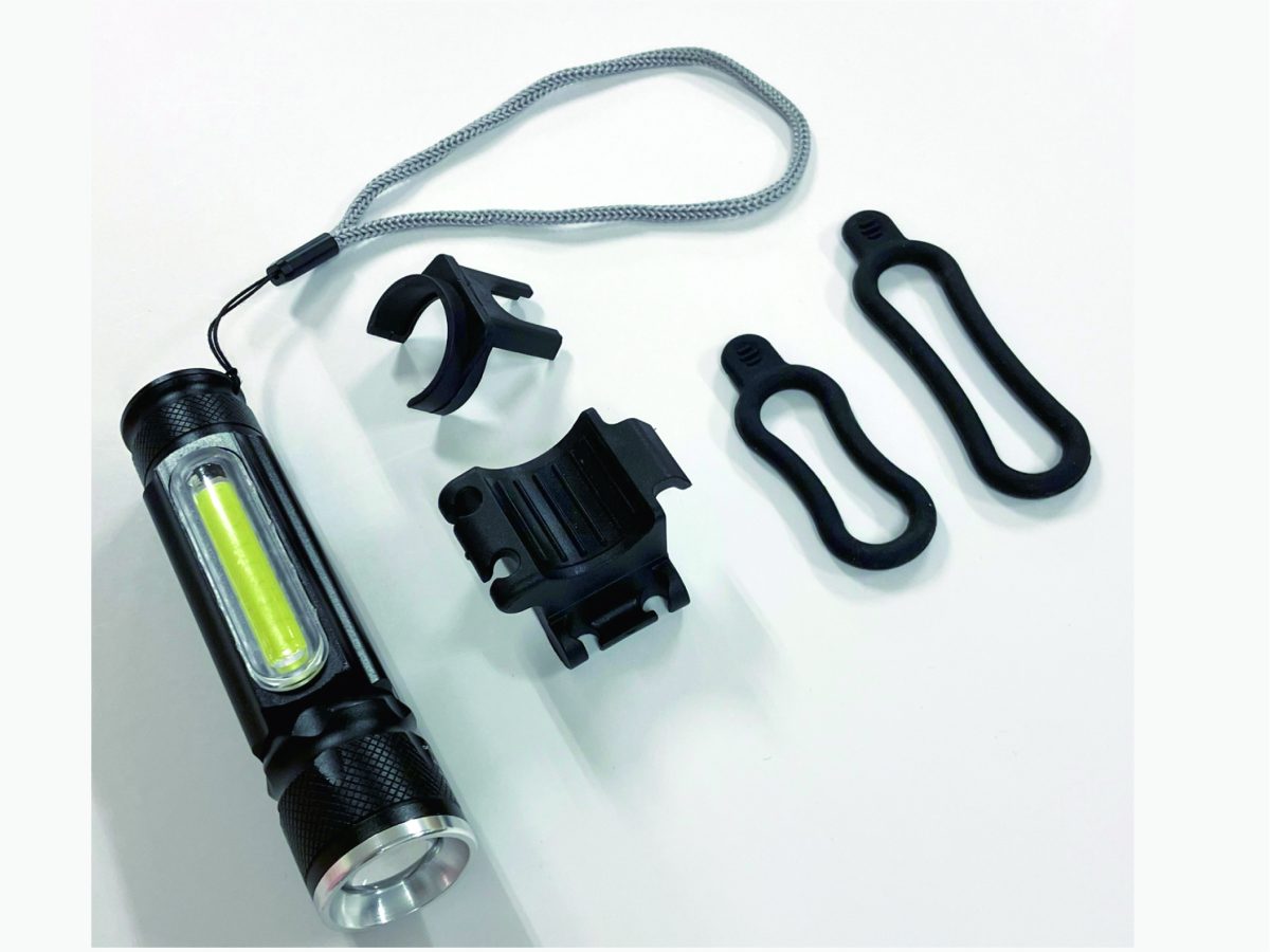 マグネット機能付ハンドルライト ｜パーツ・用品・自転車商品｜㈱サギサカ