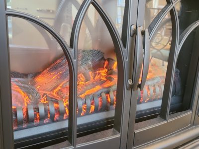 NITORI / ニトリ ワイド暖炉型ファンヒーター BLT-999B-3-BK 暖房器具