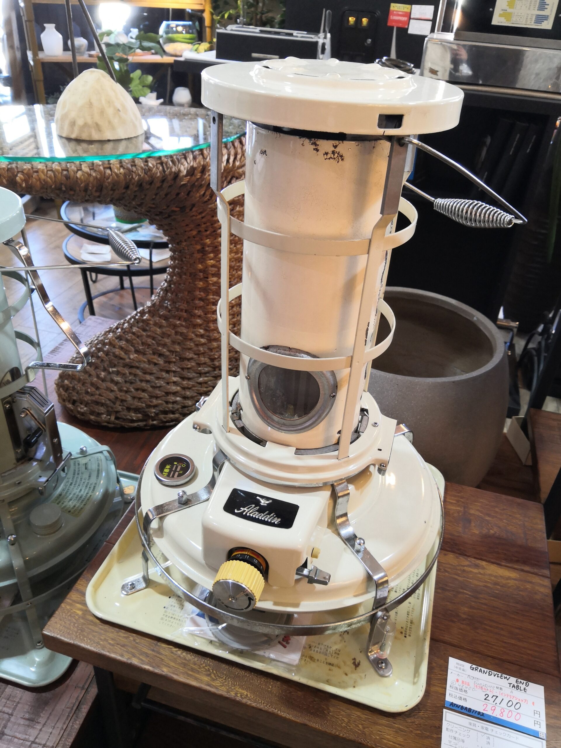 アラジン ブルーフレームヒーター 石油ストーブ 39型 買取。 | 愛知と