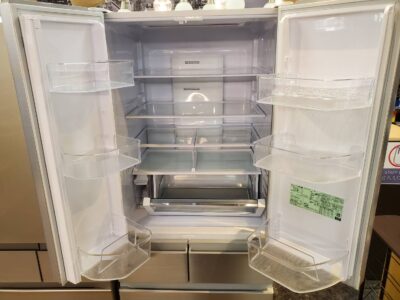 ☆HITACHI 日立 540L 6ドア冷蔵庫 2022年製 フレンチドア まるごと