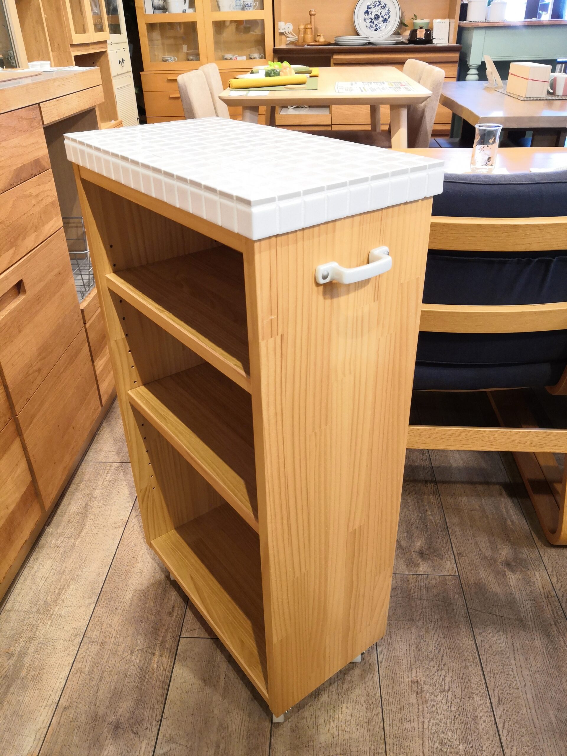 中古品】MOMO NATURAL モモナチュラル LAND ランド SLIM WAGON TILE S