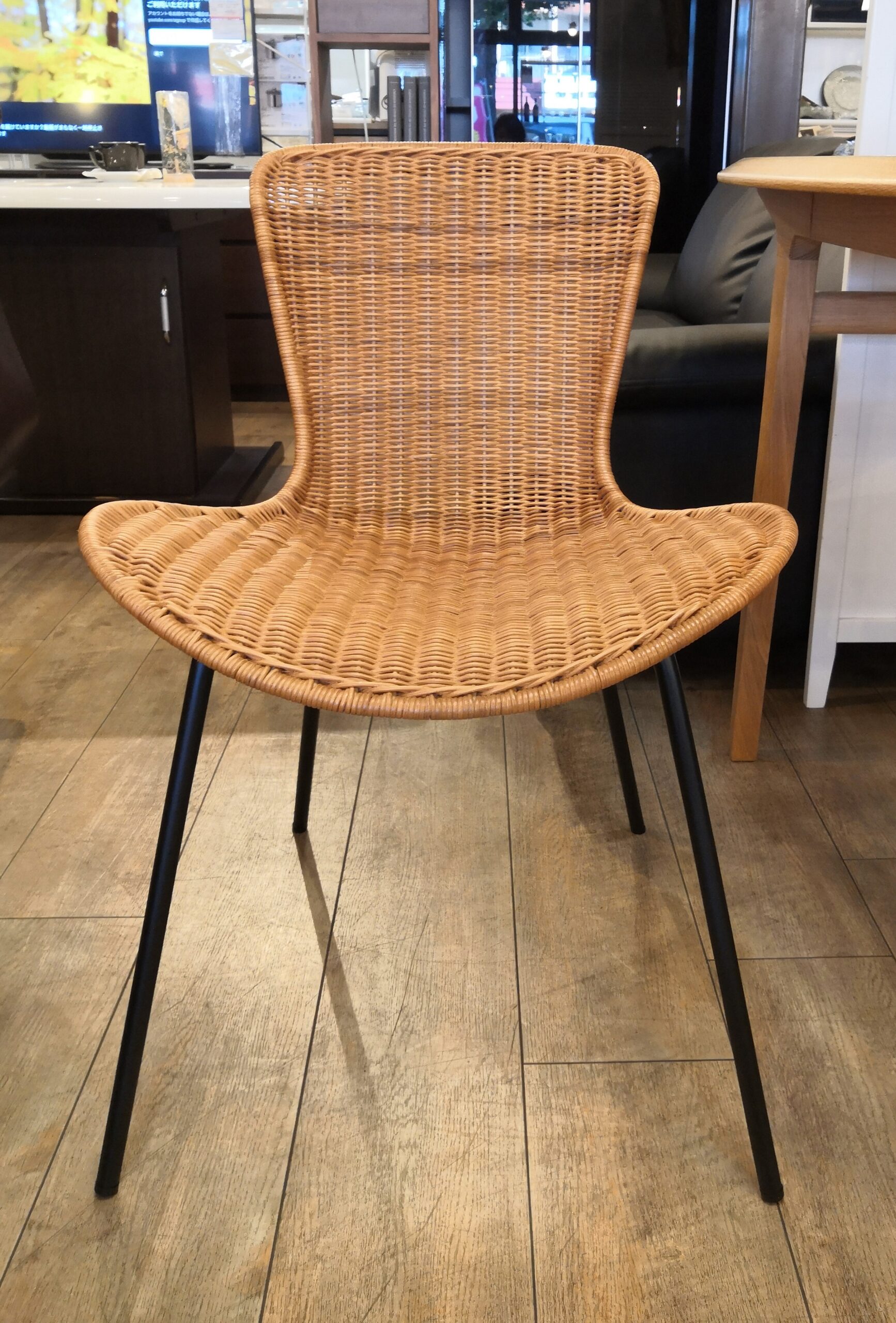 中古品】 IDEE IKI ダイニングテーブル 900 MAREA チェア ナチュラル