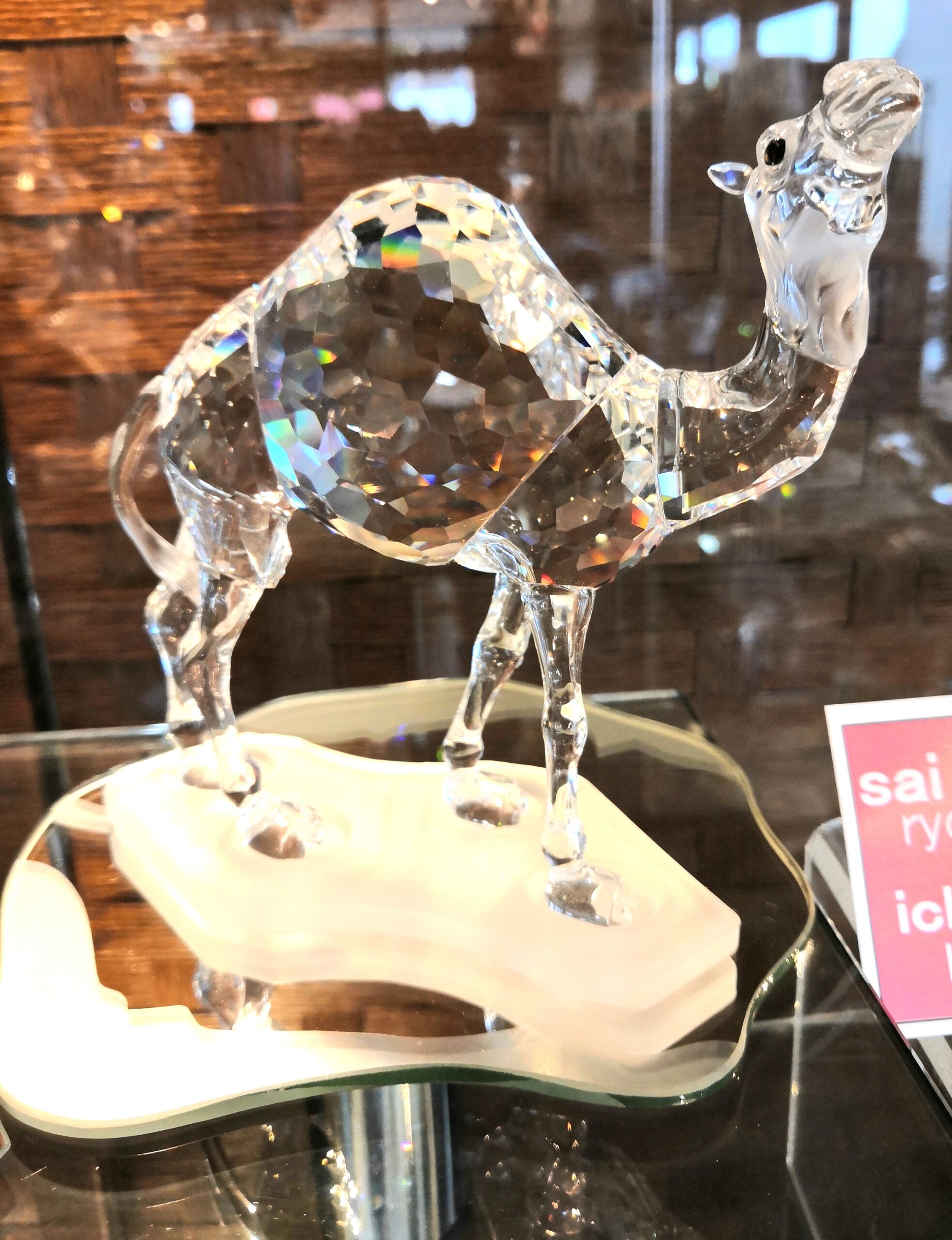 中古品】SWAROVSKI スワロフスキー オブジェ アニマル インテリア雑貨