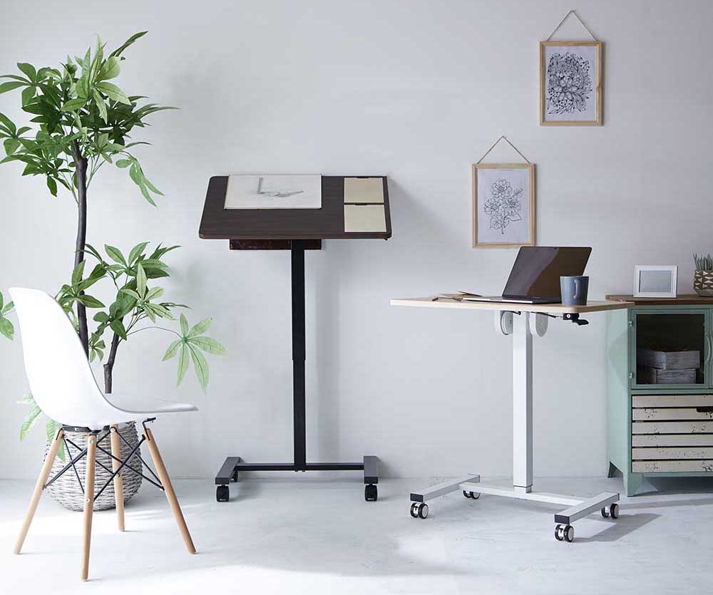 完売】スタンディングワークにもおすすめ！簡単に高さ調整ができる昇降
