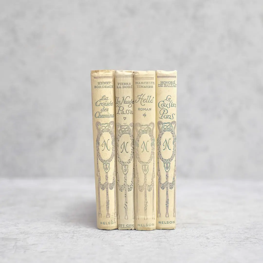 アンティークブック フランス 本 ネルソン nelson アンティーク雑貨