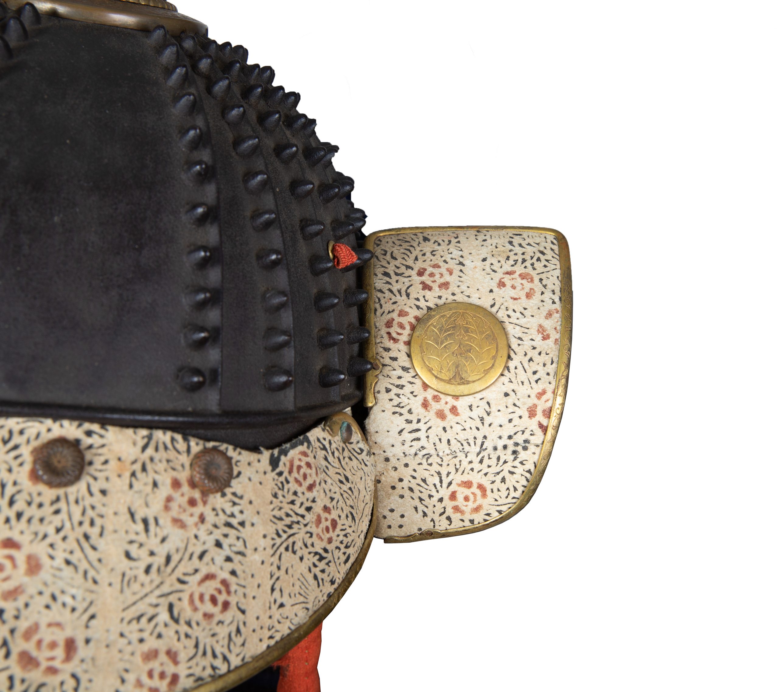 Antique Edo Period Black Lacquered Nimai Do Samurai Armor (A-17