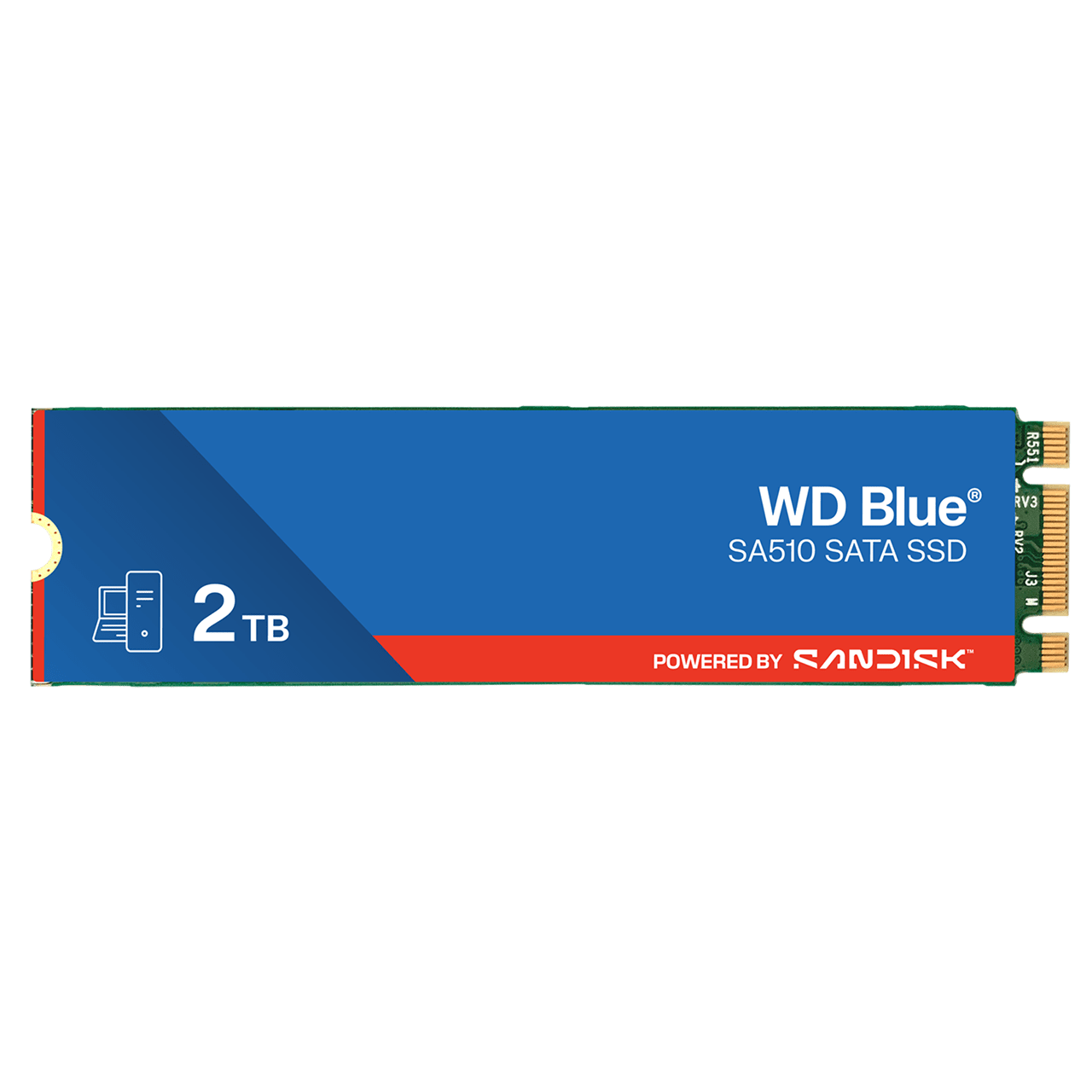 2TB WD Blue SA510 SATA SSD M.2 2280 | Sandisk