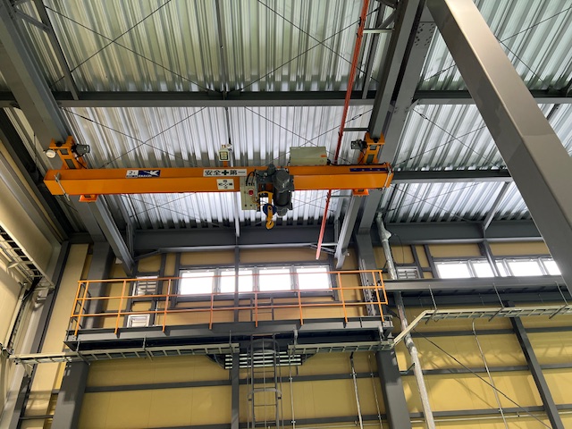 ホイストクレーンの新規設置 - FA・設備 エンジニアリングセンター