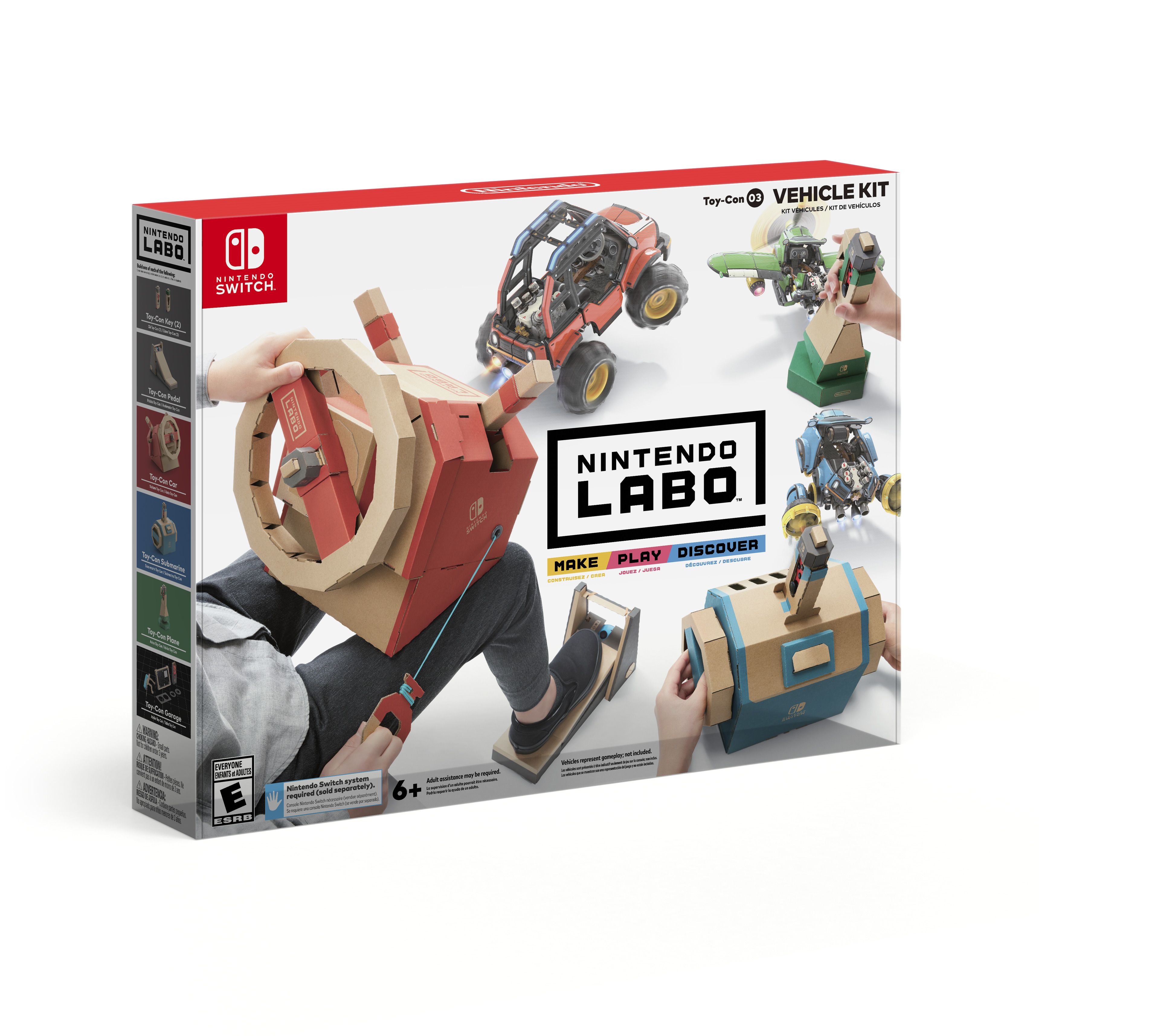 Review: 'Nintendo Labo — Toy-Con 3: Vehicle Kit' finally gets into