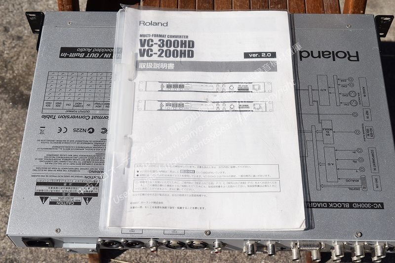 ROLAND VC-300HD マルチフォーマットコンバーター ｜中古パワーアンプ