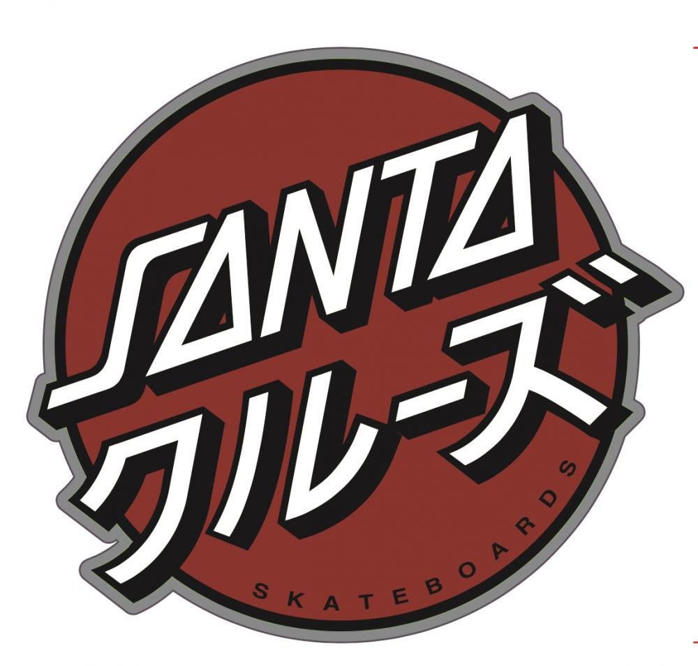 Santa Cruz Sticker Mixed Up Dot – SkateTillDeath.com