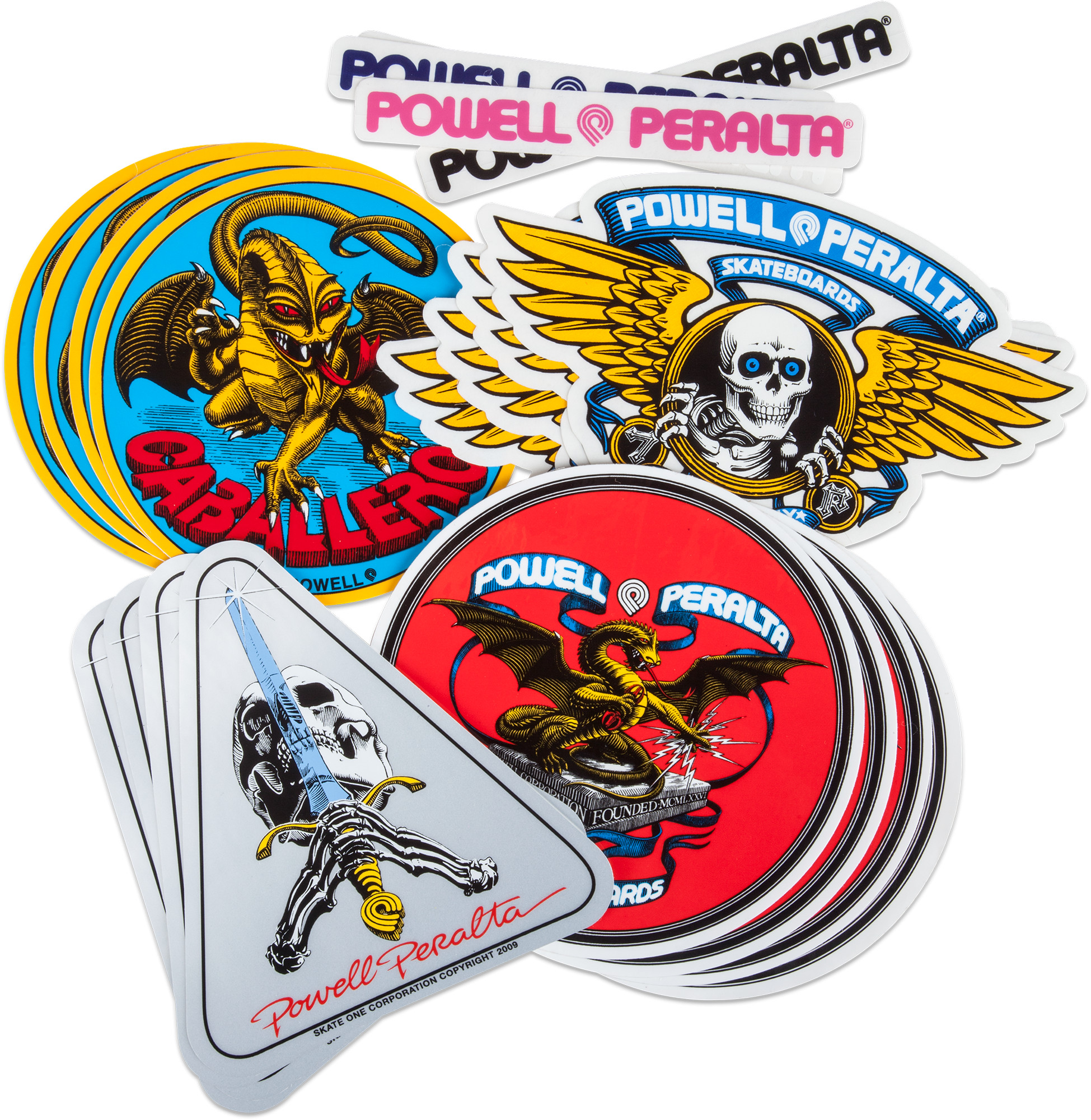 Powell Peralta Assorted Stickers (20 pack) - Skate One