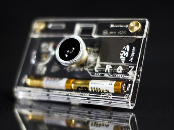 CROZ is a Transparent Compact Digital Camera You Assemble Yourself
