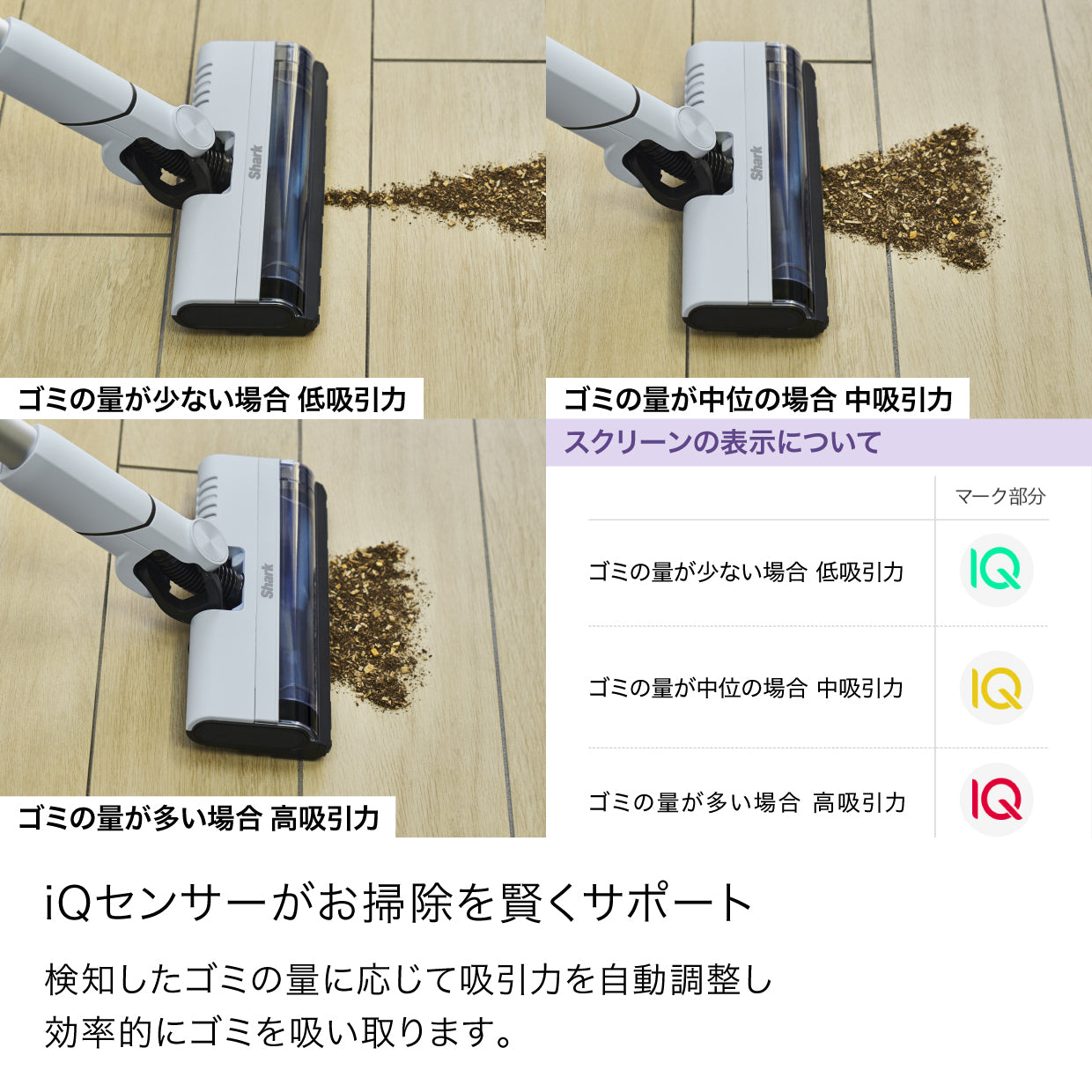 Shark EVOPOWER SYSTEM FIT コードレススティッククリーナー LC100J