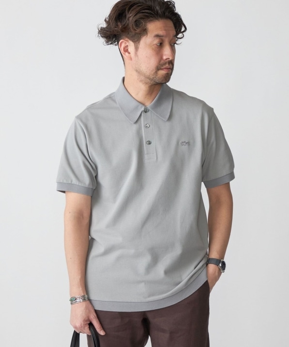 SHIPS別注】LACOSTE: クラシック ニットリブ ポロシャツ｜ SHIPS 公式