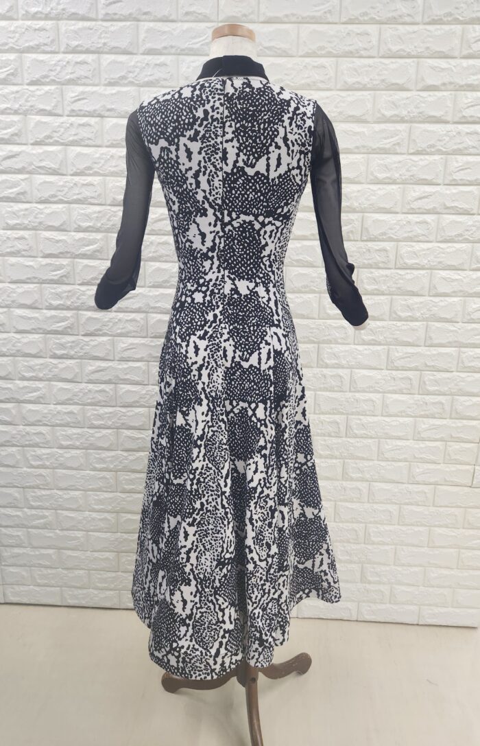 社交ダンスワンピース ロングワンピース レッスン＆パーティー 黒