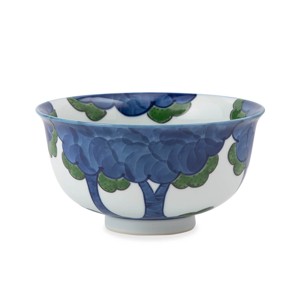 染錦大樹 麺鉢 ｜ 有田焼の源右衛門窯公式オンラインショップ