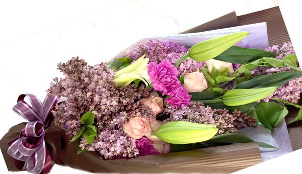 ライラックの花束|フラワーギフトMaryPoppins