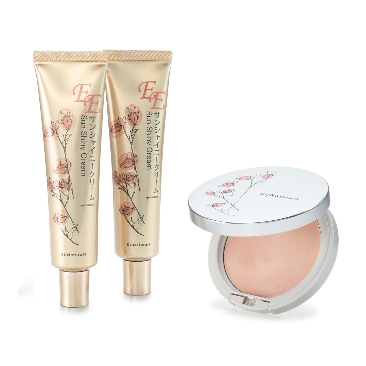 サンナチュラルズ UVカット・化粧下地・ 保湿クリーム・ 色調補整の
