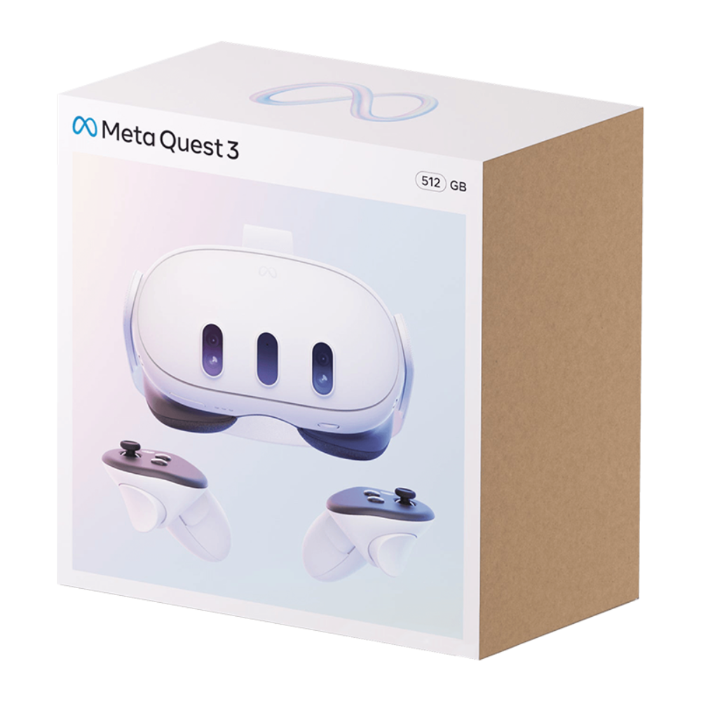 Meta Quest 3 128GB / 512GB - Breakthrough Mixed Reality - Powerful
