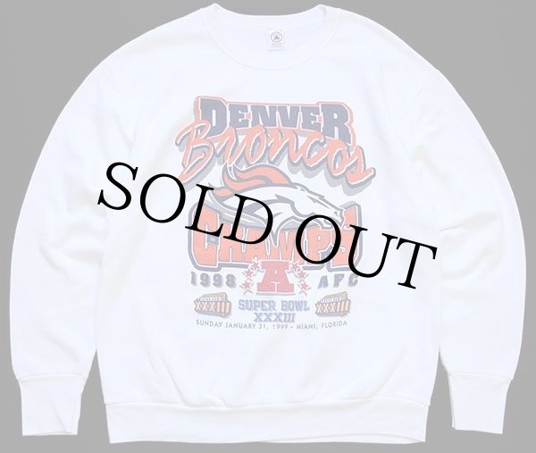 90s USA製 NFL DENVER BRONCOS CHAMPS スウェット 白 L - Sixpacjoe