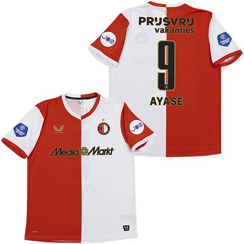 25-26 フェイエノールト HOMEユニフォーム #9 上田 綺世／サッカー