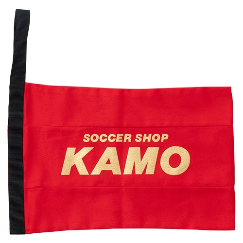 KAMOオリジナル シューズケース 赤×赤×赤×金／サッカーショップKAMO