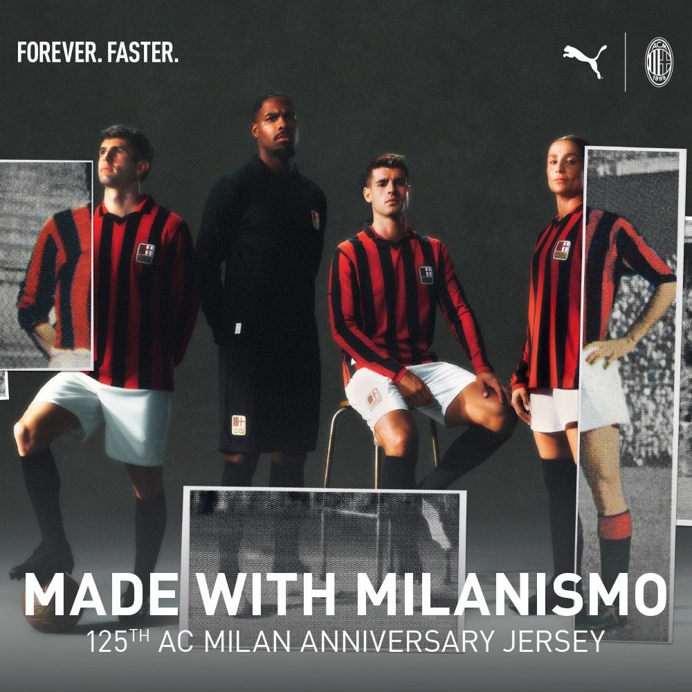 ACミラン 125周年記念 レトロユニフォーム | PUMA(プーマ)｜SOCCER