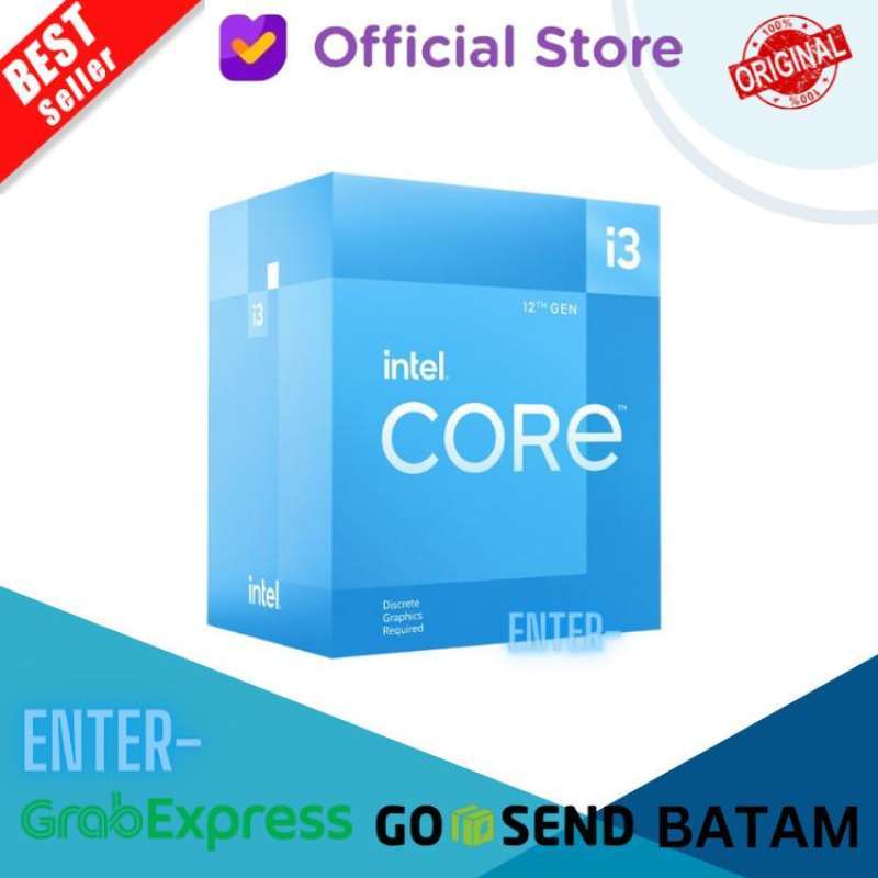Jual Processor Cpu Intel Core I3 12100 Box Intel Lga 1700 Gen 12