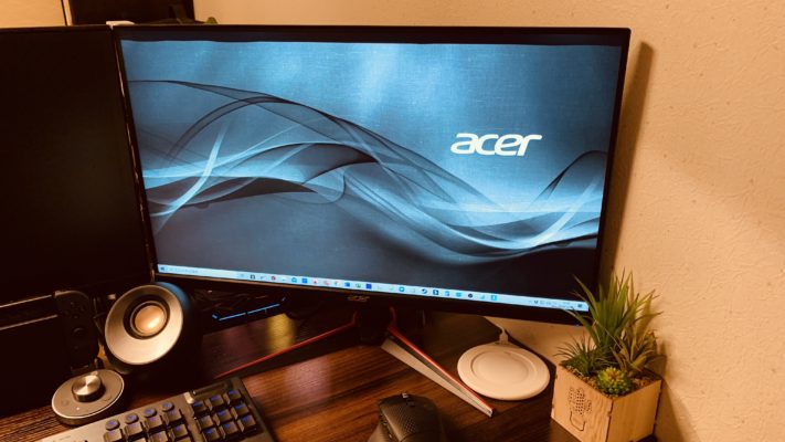 Acer VG240YSbmiipfxレビュー！165Hzコスパ最強ゲーミングモニターで