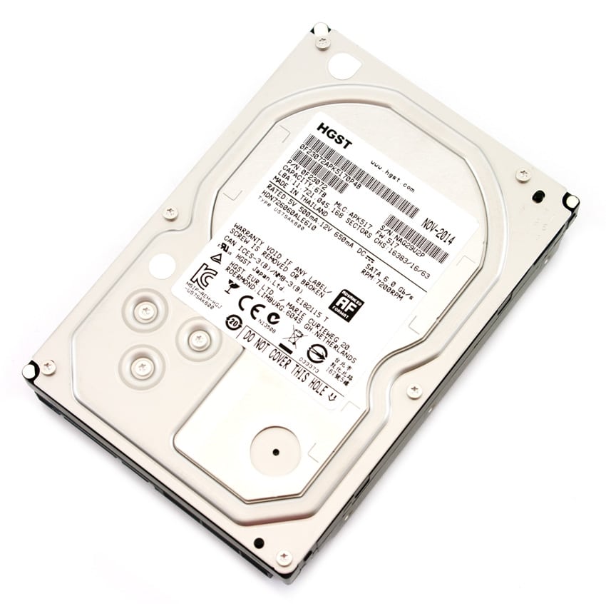 HGST Deskstar NAS 6TB 7200rpm / 高信頼性HDD HGST 6TB Deskstar
