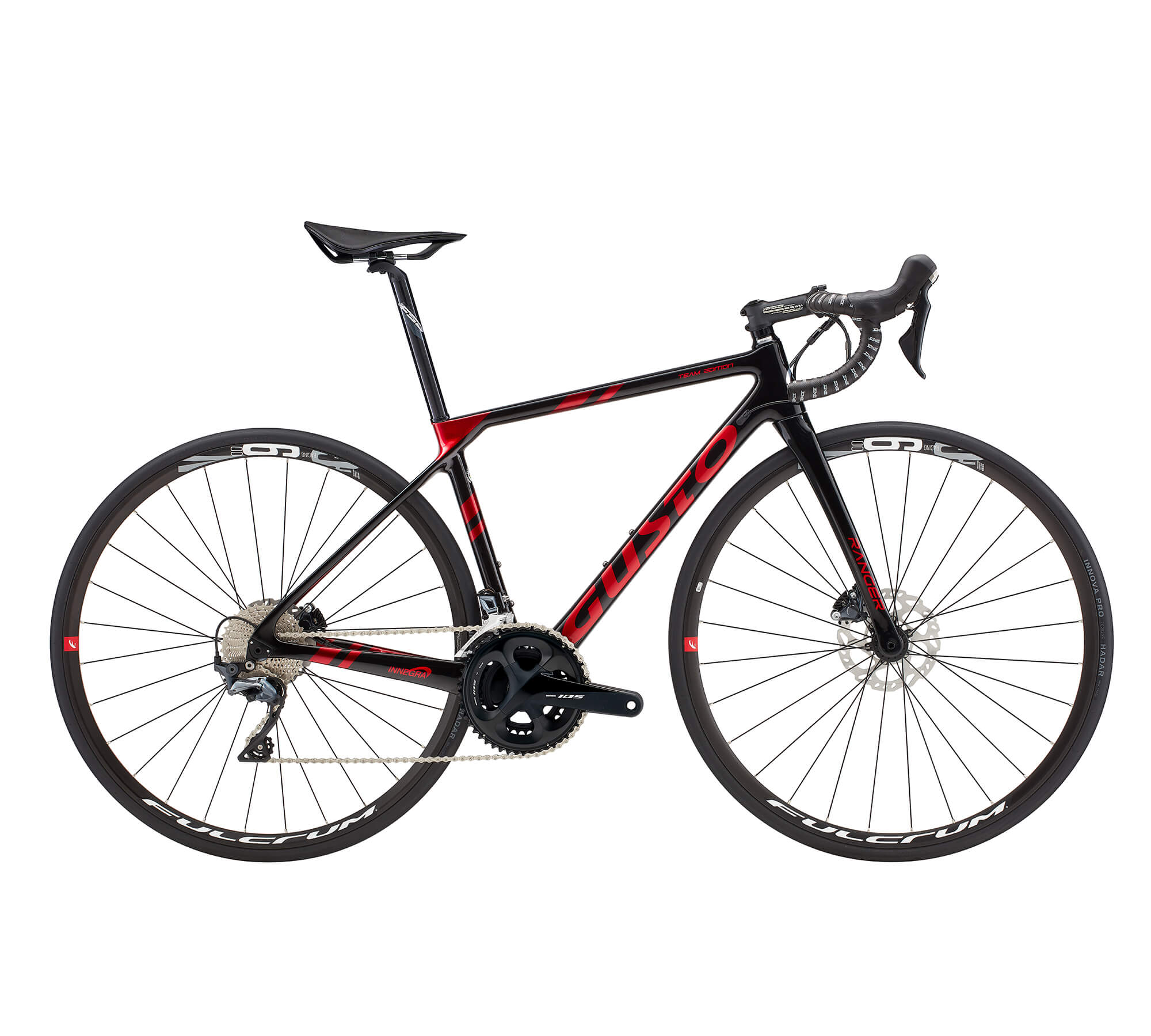在庫更新＆待望入荷！］GUSTO RANGER DISC SPORT（Black/Lava Red・M